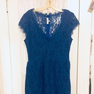 Allover Lace Cocktail Dress